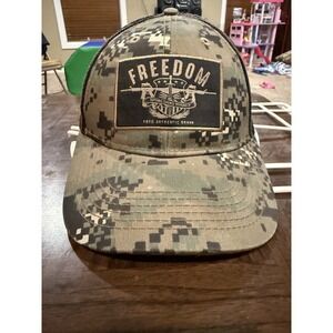 Freedom FRC Authentic Brand Digital Camo Mesh Trucker Hat Snapback Cap
